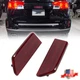 2PCS Red Lens Rear Bumper Bar Reflector Light Kit For 2016 2017 GMC Terrain