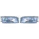 For 1997-2002 Mitsubishi Mirage Pair Headlight Driver and Passenger Side Sedan