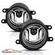 [Glass lens] For 2018 2019 Toyota C-HR CHR Bumper Fog lights Set w/Wiring Kit