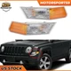2x Front Parking Light Turn Signal Directional Lamp For Jeep Patriot 68004180AC