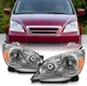 - for Honda Odyssey Chrome OE Replacement Headlights Driver/Passenger Head Lamps