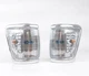Fit For Toyota Pickup Hilux 4WD Chrome Corner Lamp Indicator 1988-97 CLIPS