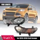 2013 2014 2015 2016 Clear Lens For Ford Escape Front Bumper Fog Lights Lamps