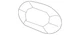 Genuine GM Amber Rear Fender Clearance Lamp 16530177 Genuine GM Amber Rear Fender Clearance Lamp 16530177