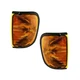 For Ford Econoline Parking/Signal Marker Light 2003 Pair DOT For FO2520173
