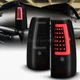 For 2003-2006 Chevy Silverado GMC Sierra 1500 2500HD 3500 Smoke LED Tail Lights