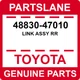 48830-47010 Toyota OEM Genuine LINK ASSY RR