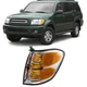 TO2530143 Fits 2001-2004 Toyota Sequoia Driver Side Front Signal Light DOT