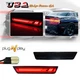 Smoked Lens Rear Bumper Side Marker Lamps For 2008-14 Dodge Challenger / Charger Smoked Lens Rear Bumper Side Marker Lamps For 2008-14 Dodge Challenger / Charger