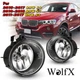 Pair Bumper Fog Lights For 2011-2017 BMW X4 X3 X2 X1 Clear Lens Replacement Lamp