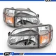 1995-2001 Ford Explorer 97 Mercury Mountaineer Chrome 4pcs Headlight Corner Lamp