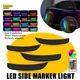 68214404AA For Dodge Charger 15-23 Front+Rear Fender Side Marker Light RGB LED