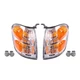 Halogen Turn Signal Lights 2001-2004 Toyota Sequoia Tundra Pair 81520-0C020