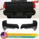 For Toyota Tacoma 2016-2023 Set of 2 Rear Bumper End Caps LH and RH Matte Black