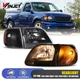 Pair Headlights For 1997-2003 Ford F-150 /1997-1999 F-250 /1997-2002 Expedition