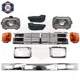 New Front Grille Bumper Headlamp Corner Light 10PC 1987-1989 Toyota 4Runner