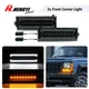 Clear LED Front Corner Turn Signal Light 2pc For 84-96 Jeep Cherokee XJ Comanche