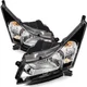 For 2011 2012-2015 Chevy Cruze Sedan  Headlights Assembly  Black  Housing Pair