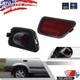 OE-Style Red Lens Rear Bumper Side Marker Reflector For 1997-2001 Honda CR-V CRV