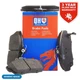 Quinton Hazell Replacement Braking System Front Axle Brake Pad Set - BP1081