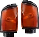 Toyota Pickup 2/4WD 1984-1986 Park/Cornering Light Assembly Pair Driver and Pass