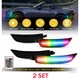8X Smoked Lens RGB LED Side Marker Lights NA1J515H0C For 2016-22 Mazda Miata MX5