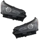  Driver and Passenger Side Headlight For Lexus NX300h 2018-2021 CAPA
