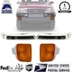 Front Bumper End Right Passenger & Left Driver Side For 1998-2000 Toyota Tacoma