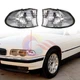 1 Pair Indicator Clear Corner Parking Light No Bulb For BMW 7-Series E38 95-01