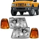 Pair Driver Side Lighting Left & Right For 2001-2005 Ford Ranger 6L5Z13008BA