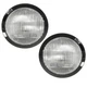 For 04 05 06 Maxima 3.5L Front Driving Fog Light Lamp Assembly w/Bulb Set Pair