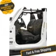 Bestop 29290-35 Black Front Seat Covers for 18-22 Wrangler JL/20-22 Gladiator JT