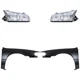 Fender and Headlight Kit For 2000-2001 Toyota Camry Primed Front Left and Right