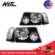 Headlight Assembly For 2001-2011 Ford Ranger with Signal Light Halogen Black
