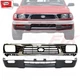 New Front Grille Chrome And  Valance Panel For 1995 1996 1997 Toyota Tacoma 4WD