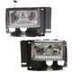 Driver and Passenger Side Headlights For Ford Ranger 1989-1992 Halogen