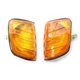 Yellow Side Turn Signal Light Pair L+R For Mercedes E W124 C W202 1248261243
