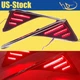 Red LED Tail Lights Brake Lamps LH&RH Fit 2016 2017 2018-2021 Toyota C-HR CHR
