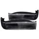 For 1993-1996 Jeep Grand Cherokee Bumper Lights Parking Signal Lamps Black 93 94