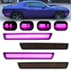 For 2015-2023 Dodge Challenger Front Rear Bumper LED Side Marker Light Lamp 4pcs