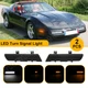 For 91-96 Chevrolet Corvette C4 Dynamic LED Side Marker Turn Signal Light Smoked