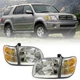 Headlight Kits For 2001-2004 Toyota Sequoia Headlamps Corner Lights Signal Lamps