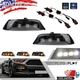 Smoked Lens Sequential LED Front Turn Signal Lights Lamps for 2015-2017 Mustang