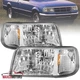 Headlights+Corner Signal Lamps Fits 1993-1997 Ford Ranger 1PC Style Clear L+R