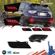 2X Smoke Rear Bumper Tail Brake Reflector Lamp For Subaru Impreza WRX STI Legacy