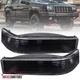 Fits 1993-1996 Jeep Grand Cherokee Black Bumper Lights Signal Lamps Left+Right