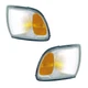 Corner Turn Signal Lights Pair Set for 98-00 Toyota Sienna Left & Right