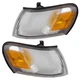 DEPO Driver & Passenger Corner Signal Light Set For 1993-1997 Toyota Corolla