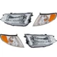 Headlight Corner Light Kit For 1999-2001 Toyota Solara Left and Right With Bulb
