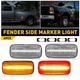 Clear Side Marker Lights Fits 2003-2009 Dodge Ram 2500/3500 Dually LED Lamps 4PC